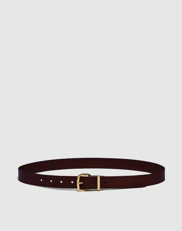 The Essential Leather Belt | Madewell