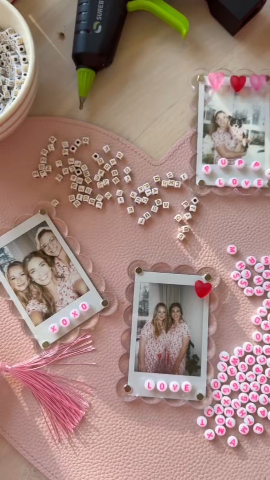 An easy, inexpensive DIY craft for kids' rooms, classrooms, or a Galentine's party
Simple heart garland
All supplies are from Amazon and the acrylic frames are magnets. 

#LTKmomlife #LTKKids #LTKValentine