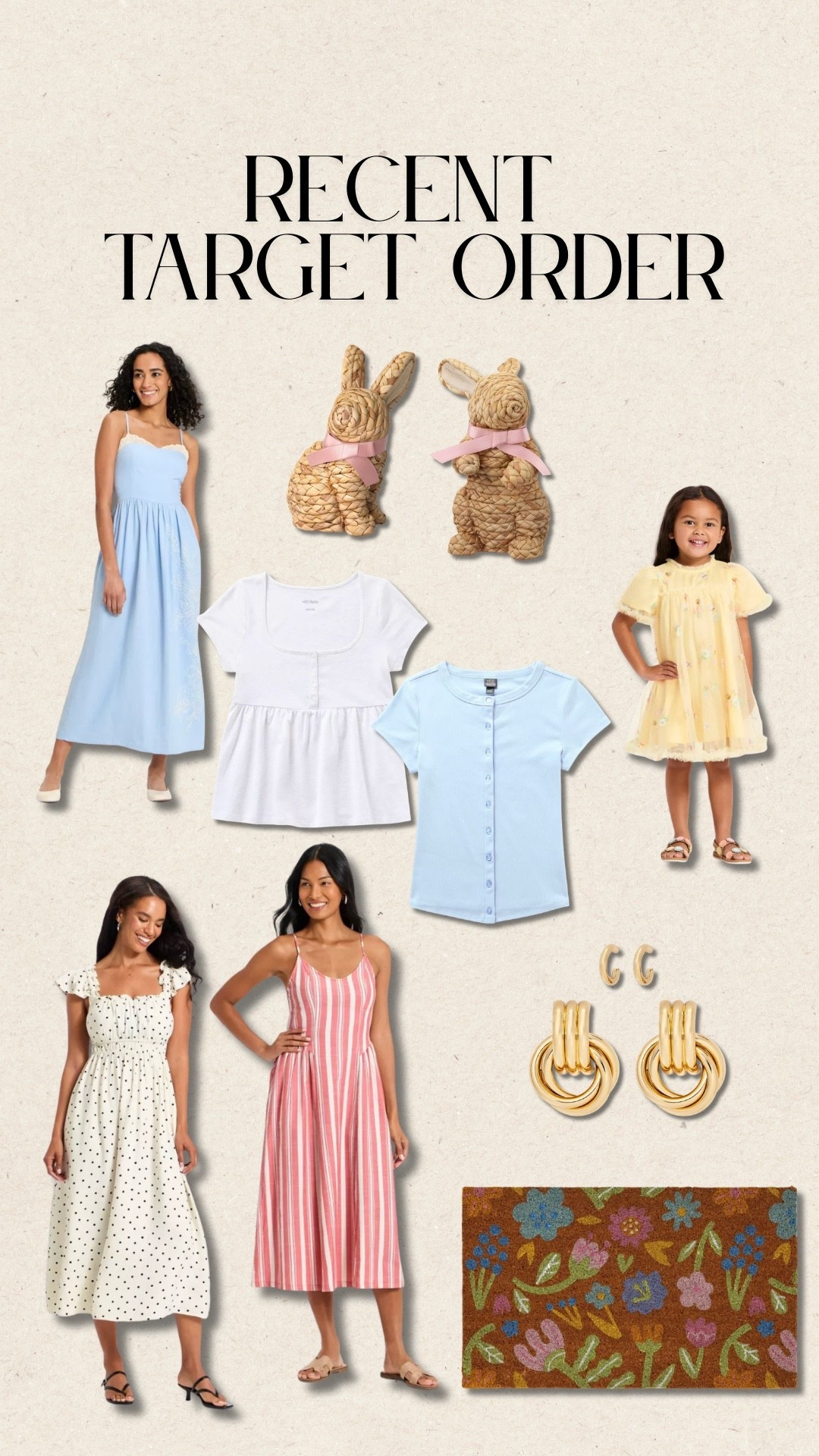 Recent Target order.. so many cute dresses for spring! 
