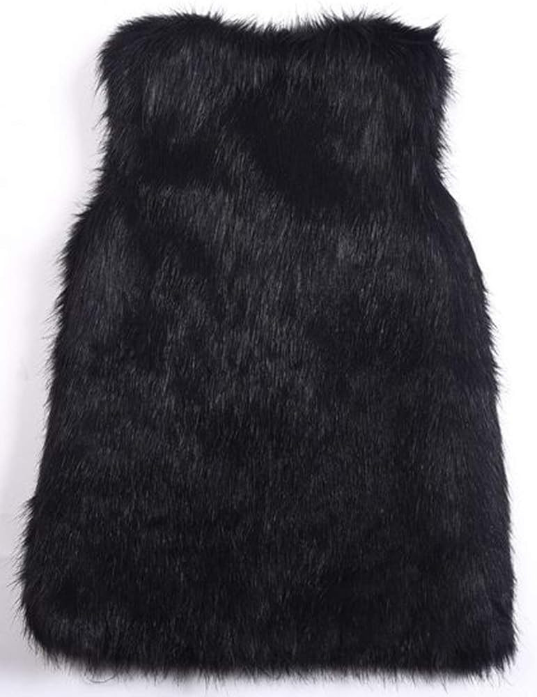 Youhan Women's Faux Fur Vest Coat Sleeveless Jacket | Amazon (US)