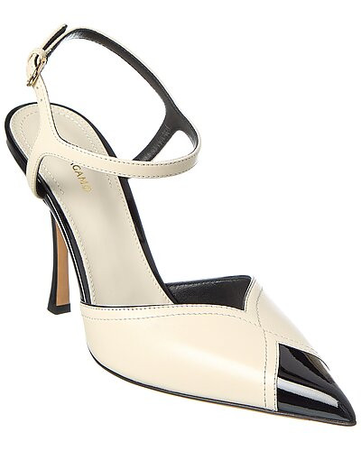 Erula Leather Pump | Gilt & Gilt City