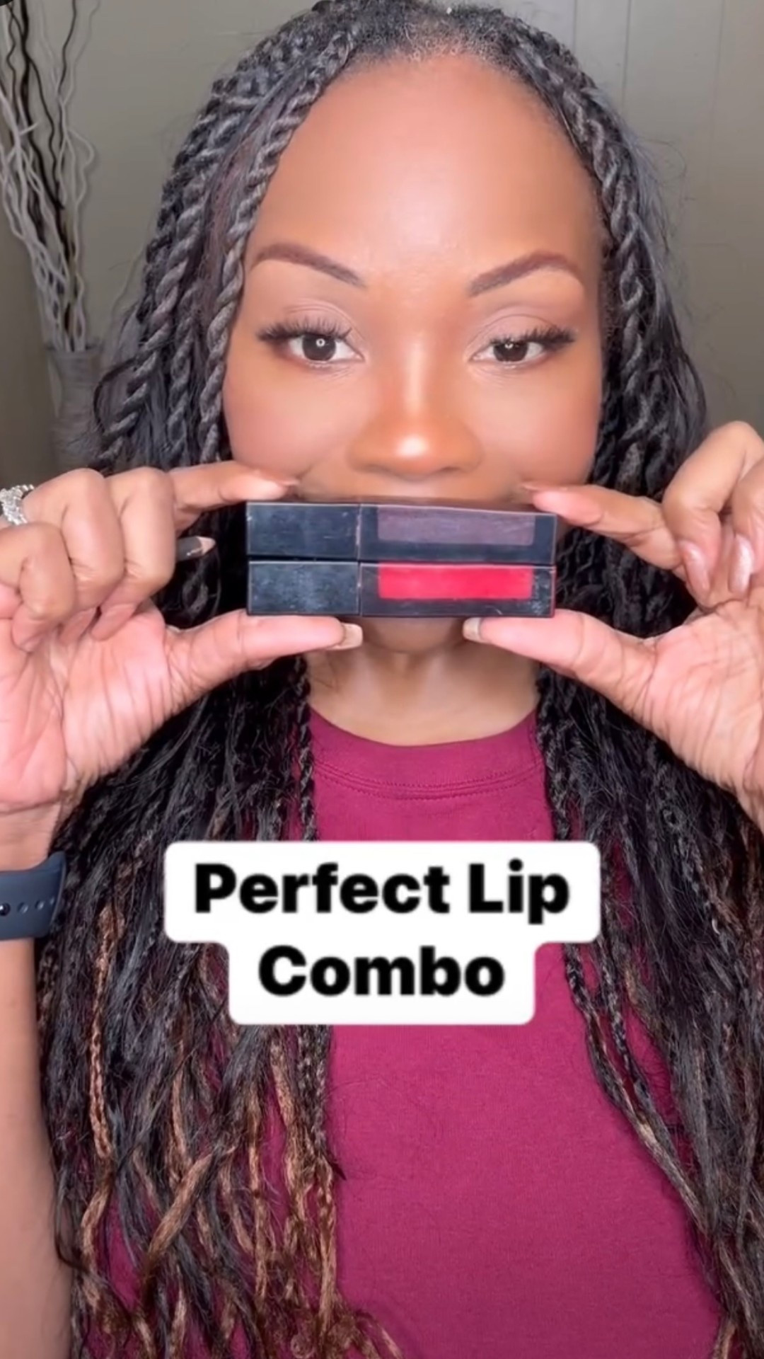 My go-to fall lip combo 🍒❤️ a mix of red + black cherry — bold, cozy, and just dramatic enough for sweater season.

#LTKFindsUnder50 #LTKOver40 #LTKBeauty