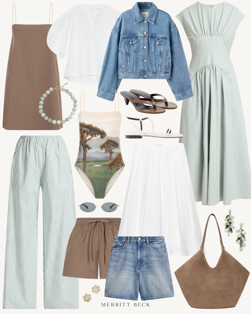 A soft palette for spring and the first days of summer 🤍