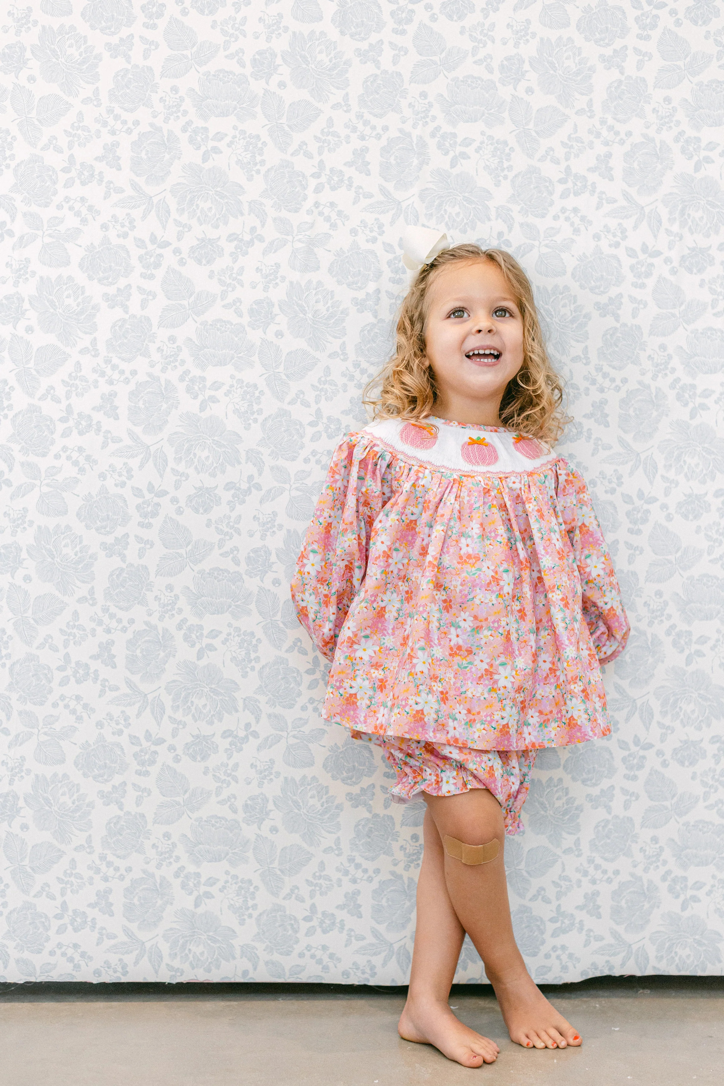 Allie Pumpkin Diaper Set Cover | Poppy Kids Co