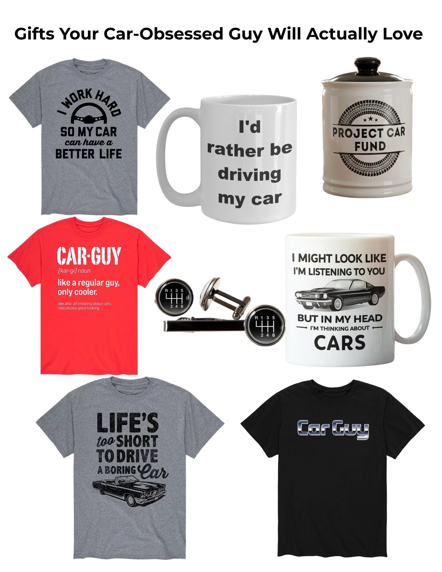 Gifts Your Car-Obsessed Guy Will Actually Love! Shop all gifts in my Car Enthusiast Gift Guide Collection. These are actually guaranteed to make the car lover in your life laugh and smile when he opens them 🚗🎁

#LTKHoliday #LTKGiftGuide #LTKFindsUnder50