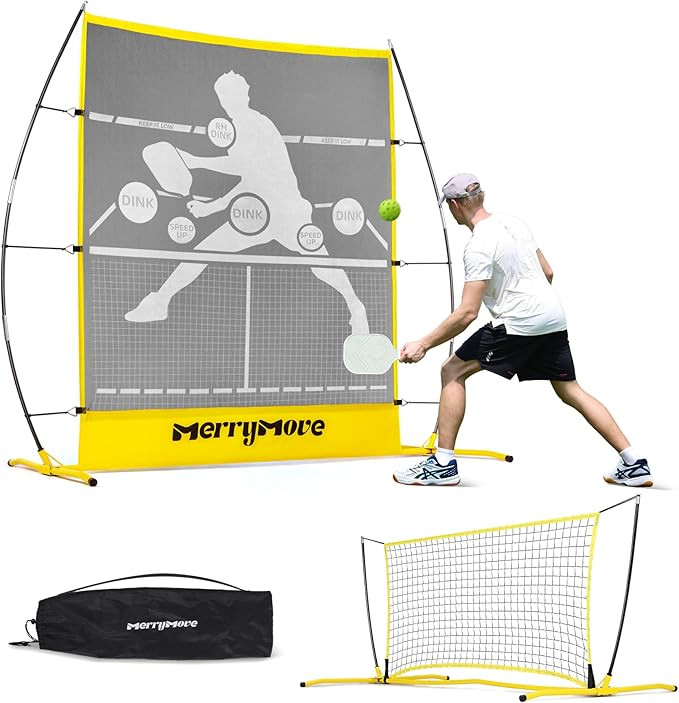 Pickleball Practice Rebounder Net: Pickleball Rebounder or 6FT Mini Pickle Ball Net Portable for ... | Amazon (US)