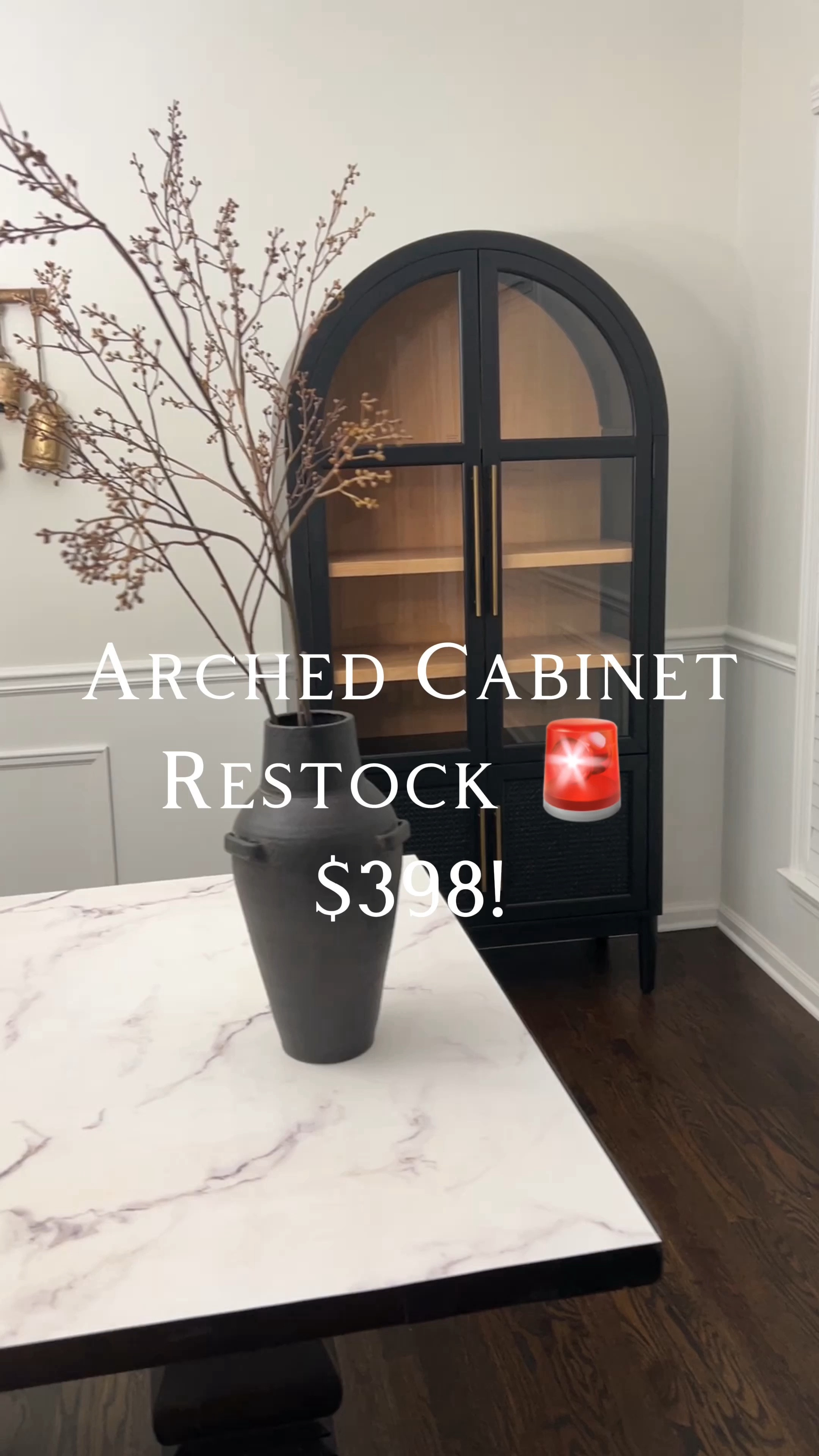 Restock Alert - if you missed all previous arched cabinet, you cannot miss this. It's same look but almost half of the price I paid and it's free shipping. It will be gone soon.

#archedcabinet #viralcabinet #dealoftheday #restockalert #homedecor #storagestyling

网红柜


#LTKhome #LTKfindsunder100 #LTKsalealert