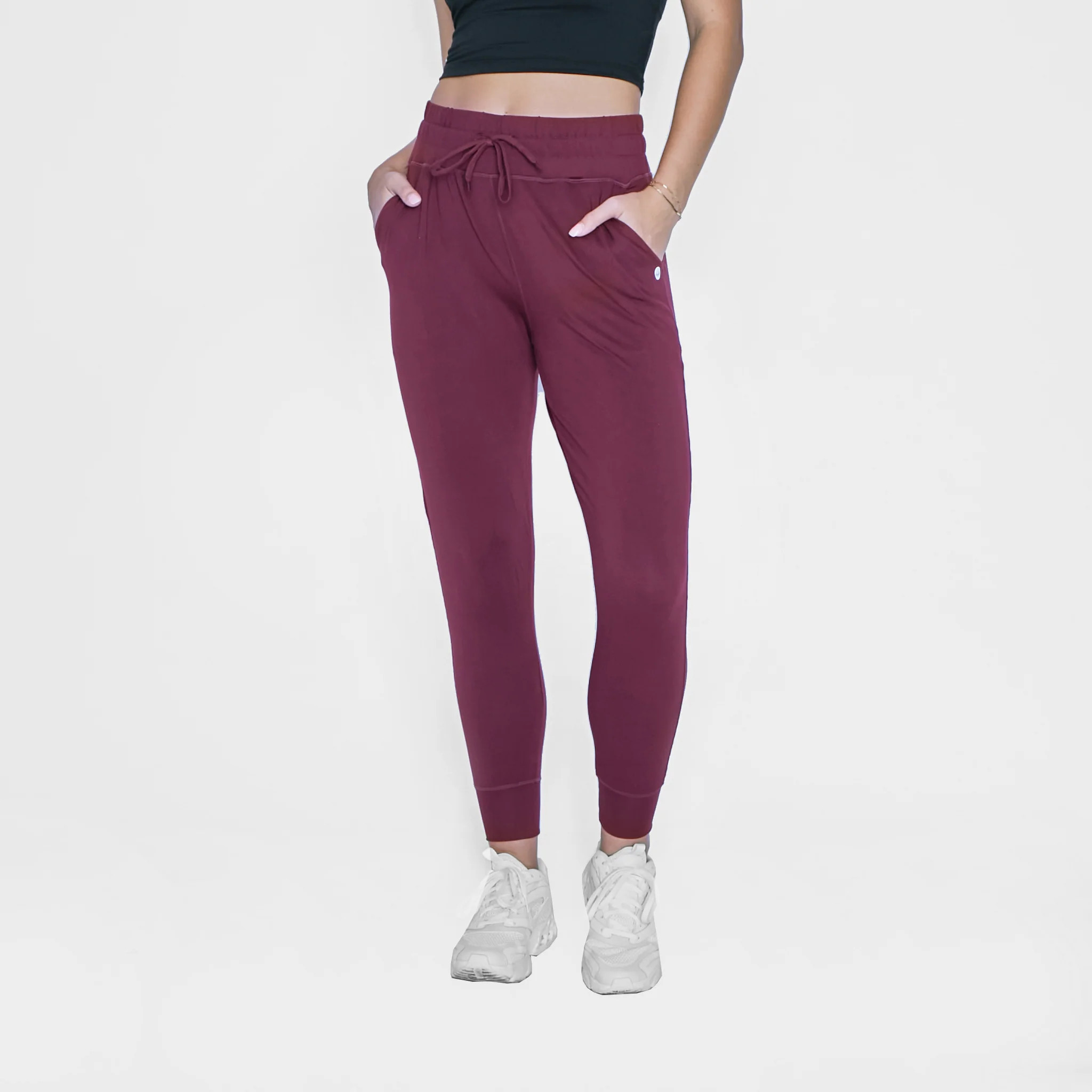 Weekend Joggers - Mulberry XXS / 26 in. (Reg) | Senita Athletics