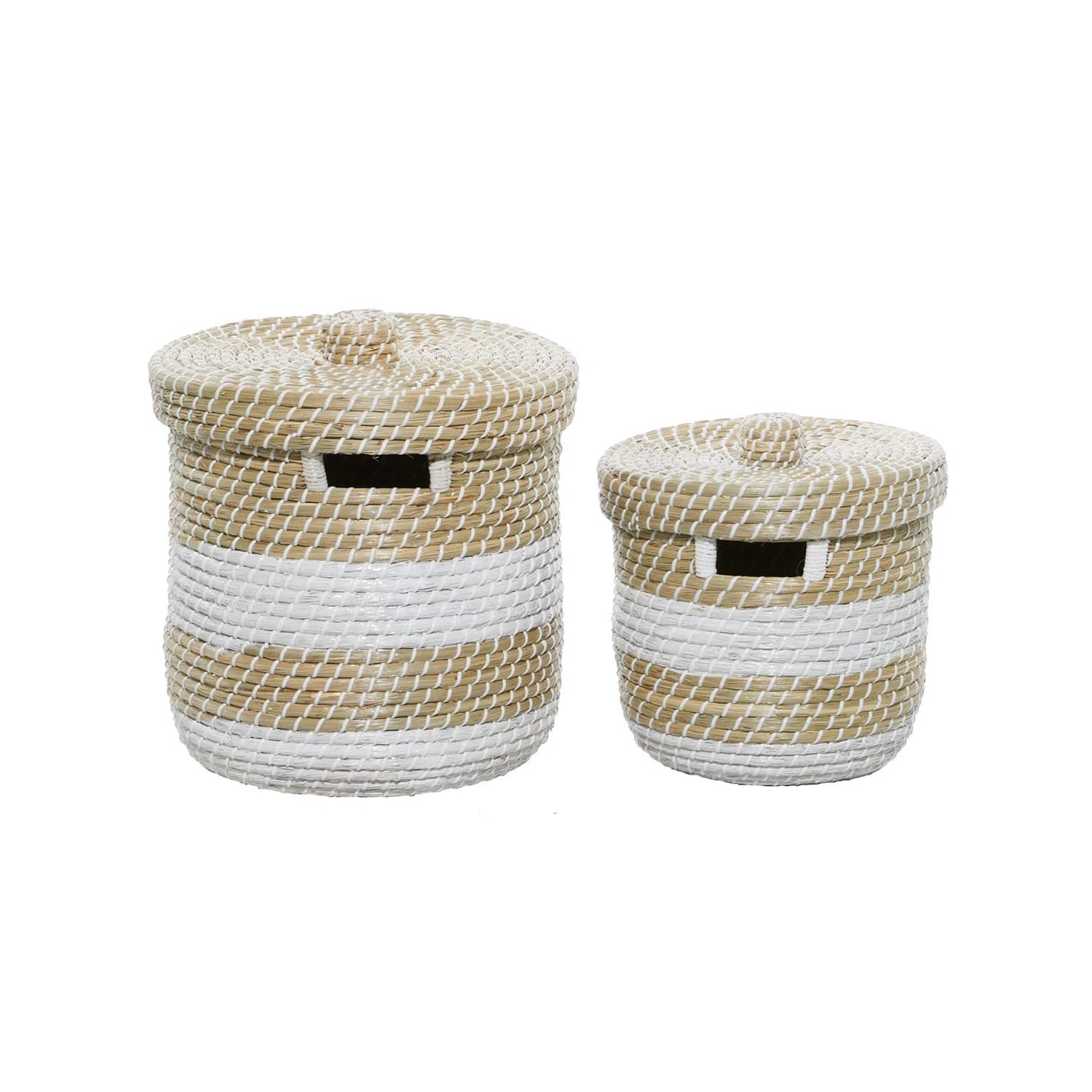 Rosecliff Heights Seagrass General Basket & Reviews | Wayfair | Wayfair North America