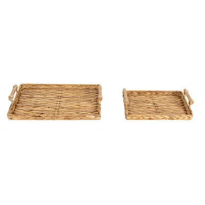 Seagrass Tray - Set of 3 | Wayfair North America