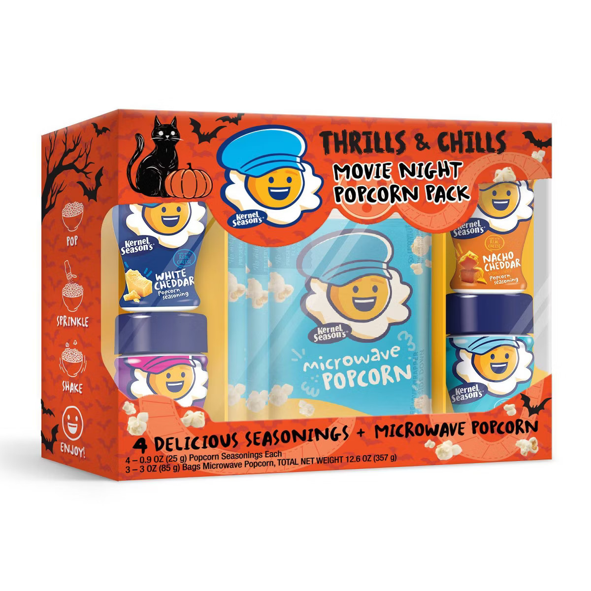 Kernel Season's Halloween Microwave Popcorn Party Pack - 12.6oz | Target