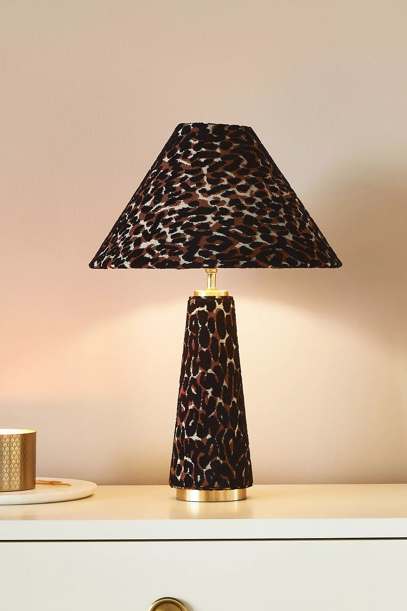 Lulu Leopard Table Lamp | Anthropologie (US)