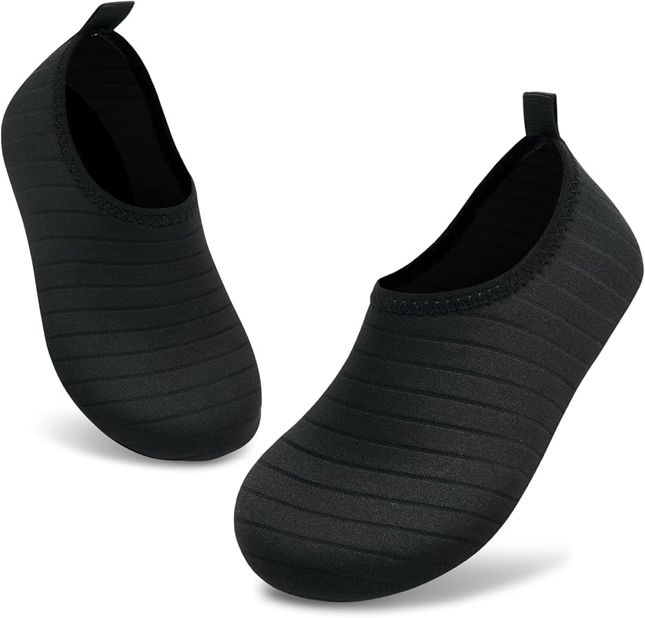ANLUKE Kids Boys Girls Water Shoes Barefoot Aqua Socks Fast Dry Beach Swim Outdoor Sports Shoes f... | Amazon (US)