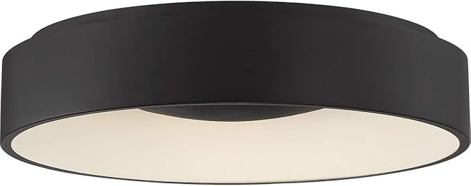 Nuvo 62/1454 Orbit LED Ceiling Light, 30W Flush Mount, Black Finish | Amazon (US)