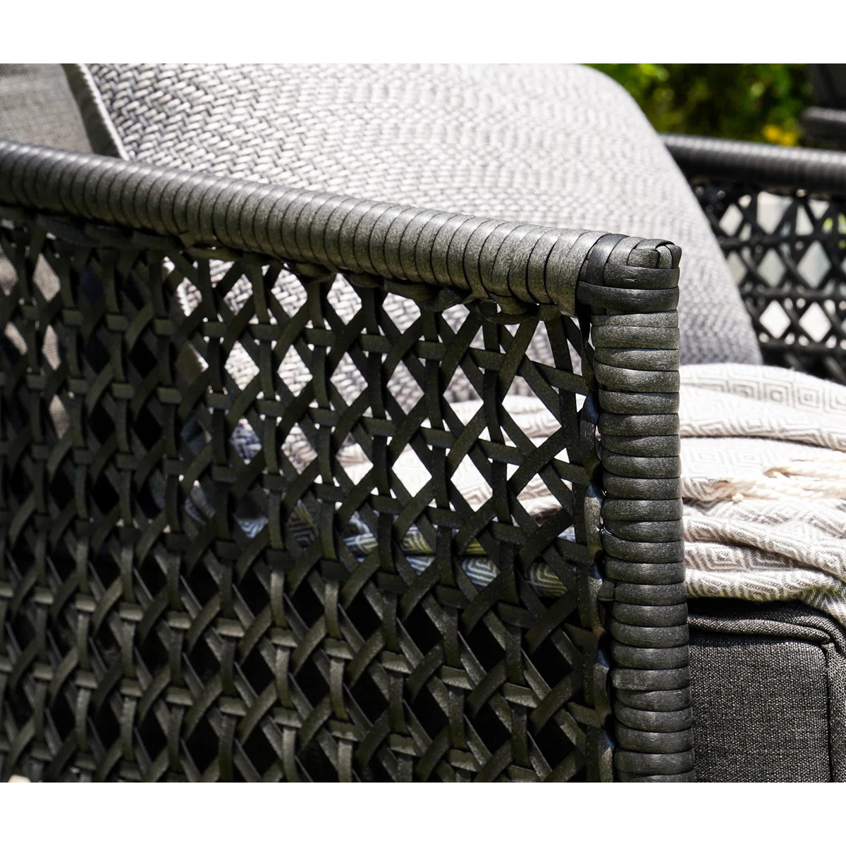 Janeyah 2 - Person Patio Conversation Set with Cushions | Wayfair North America