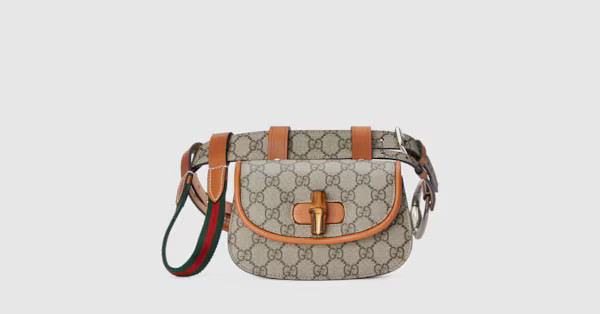 Gucci - Gucci Bamboo 1947 mini belt bag | Gucci (US)