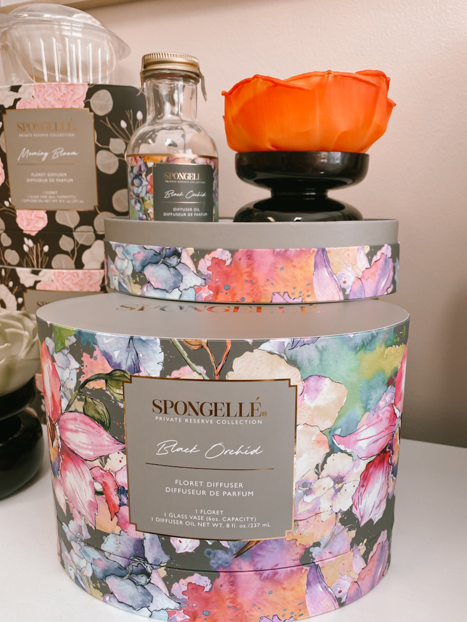 The prettiest diffuser. I love these in my guest bath. A little tip a 1/4 the jar is all you need for about two weeks  

Home fragrance. 

#LTKunder50 #LTKhome #LTKstyletip