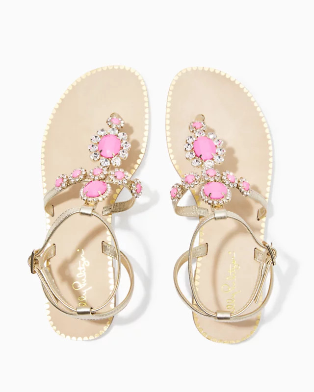 Katie Embellished Sandal | Lilly Pulitzer