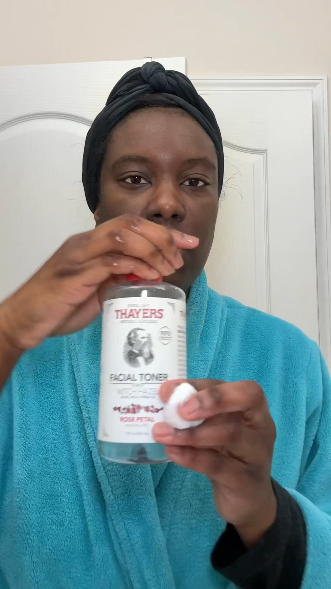 After washing my face whether day or night the second step is to tone. I like using Thayers toners. This one is the rose petal.
#oilyskincare #morningroutine

#LTKStyleTip #LTKBeauty