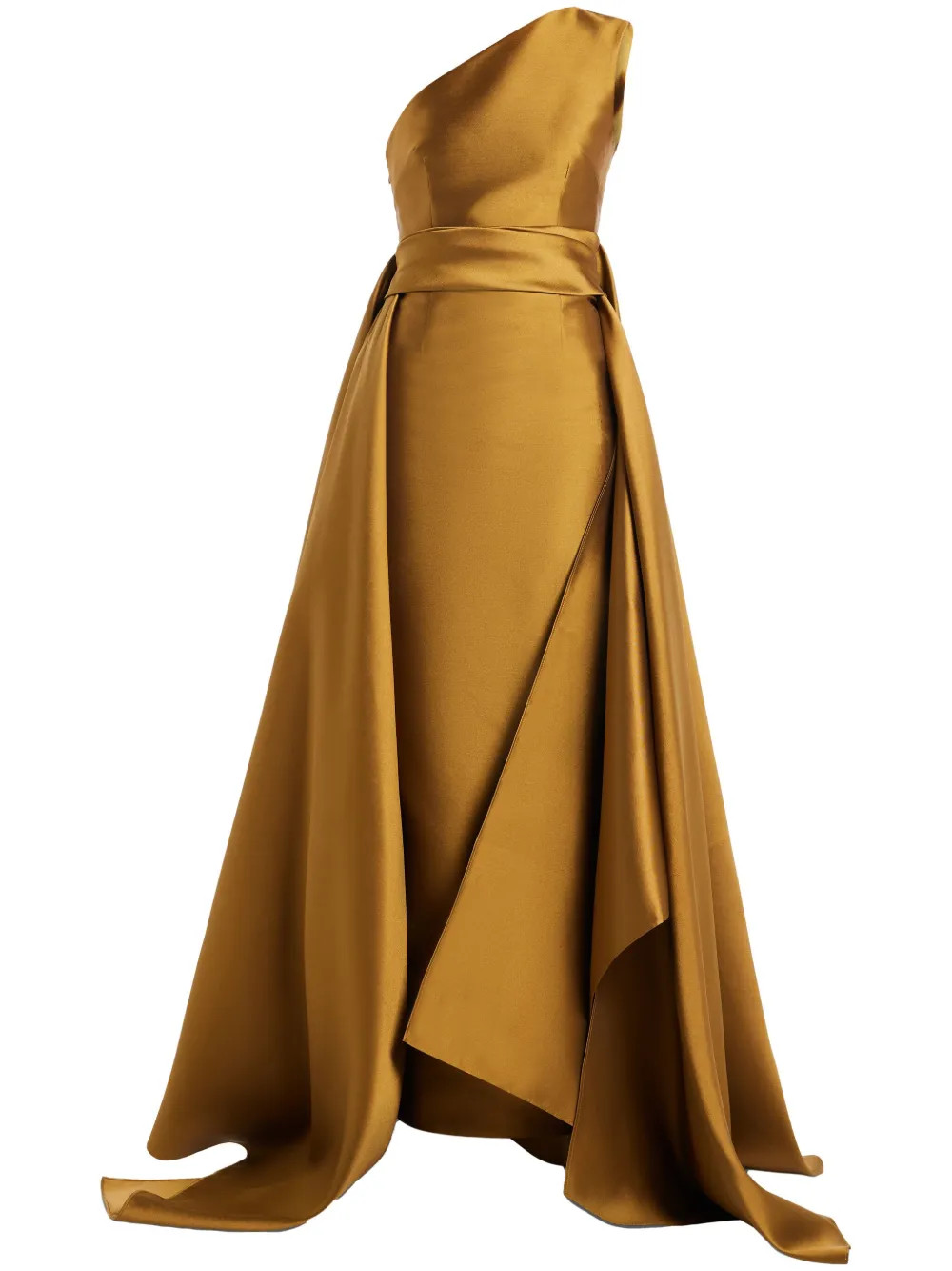 Solace London Charo Gown | Gold | FARFETCH | Farfetch Global