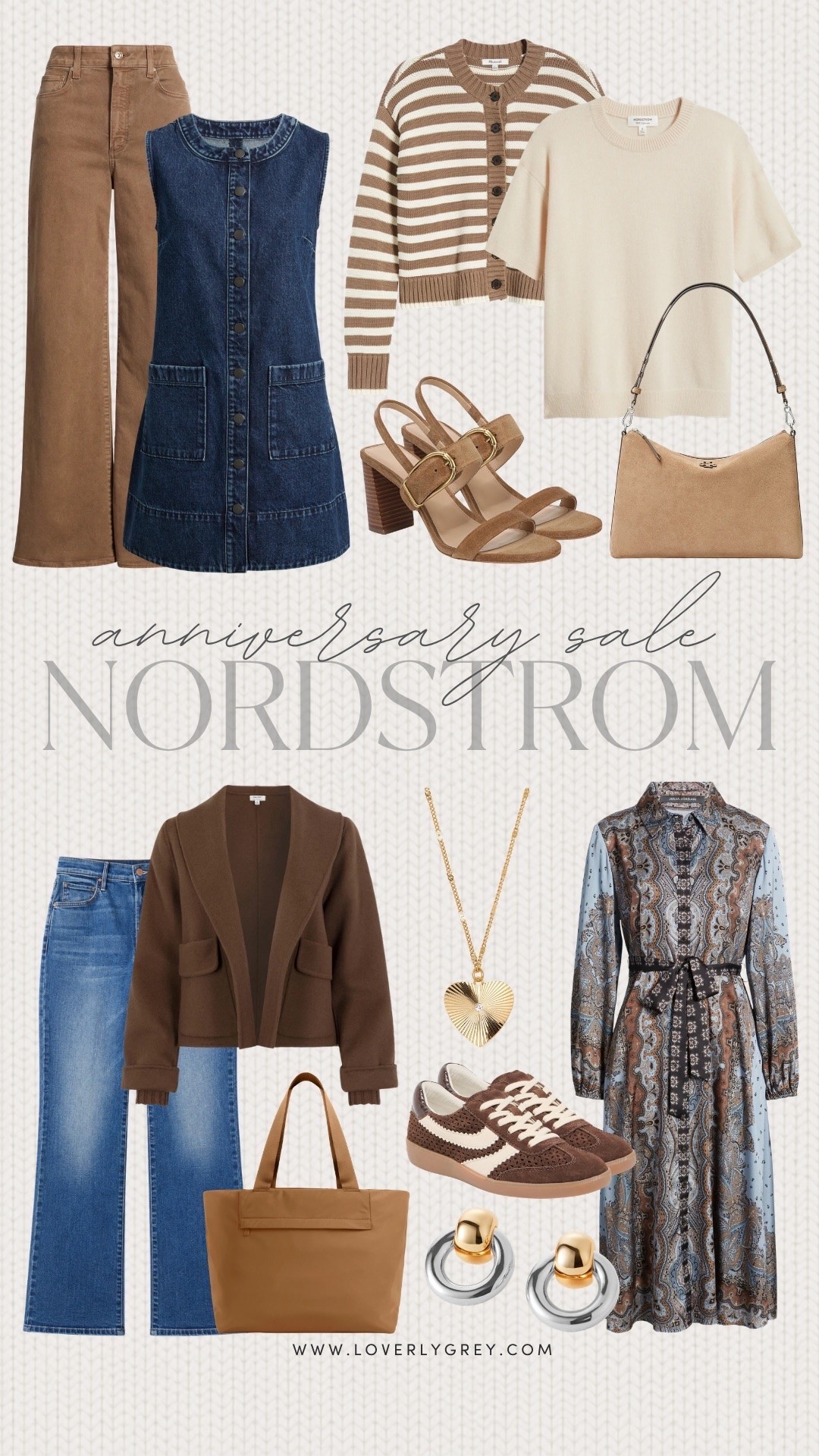 Nordstrom has all your must haves for fall! These are investment staples you’ll have forever! Timeless pieces are always a yes 👏🏻

Loverly grey, Nordstrom anniversary sale, nsale 2026, designer jeans, denim dress, neutral sneakers

#LTKSaleAlert #LTKSeasonal