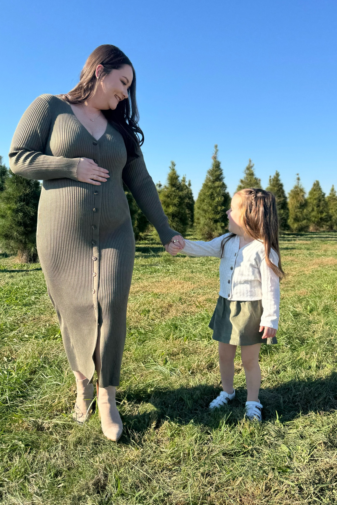 Outfits for family  pictures. 

My shoes are Steve Madden but no longer sold

Toddler outfit / family pictures /winter outfits / bump friendly outfits / Maternity 

#LTKBump #LTKStyleTip #LTKSeasonal