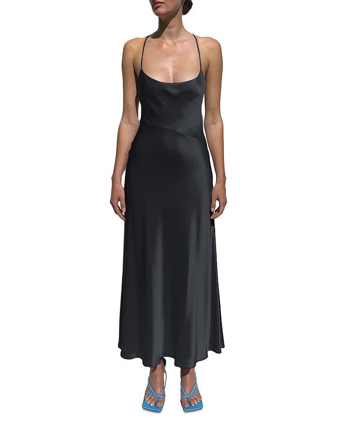 Galvan
            
    
                    
                        Serena Back Tie Midi Dress | Bloomingdale's (US)