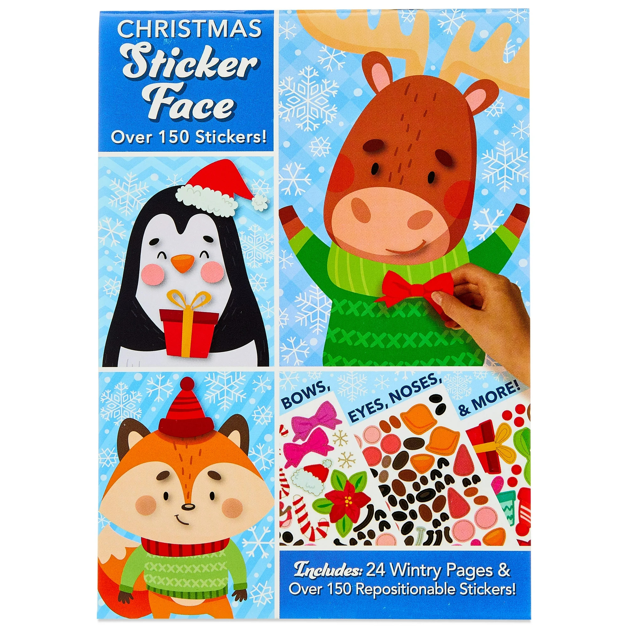 Bendon Reindeer Holiday 24-page Sticker Activity Book, Paperback | Walmart (US)