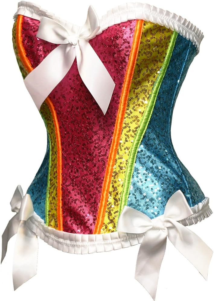 Bslingerie Womens Waist Cincher Bustier Boned Corset | Amazon (US)