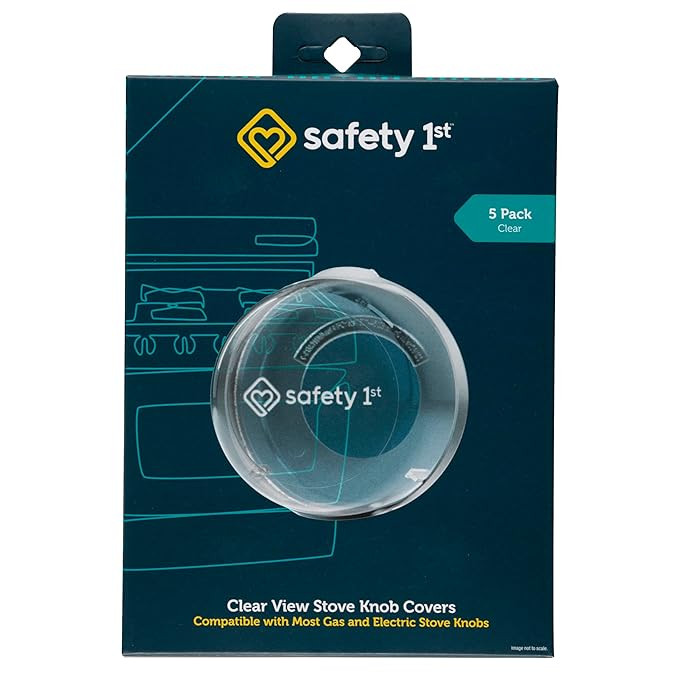 Safety 1st Child Proof Clear View Stove Knob Covers (Set of 5) | Amazon (US)