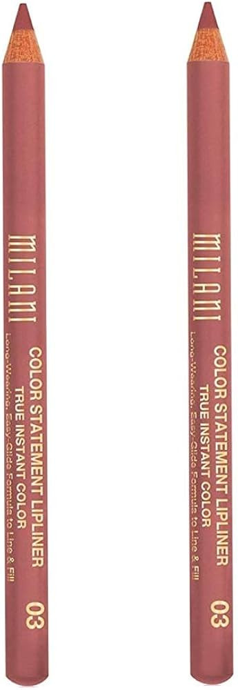 Pack of 2 Milani Color Statement Lipliner, Nude 03 | Amazon (US)