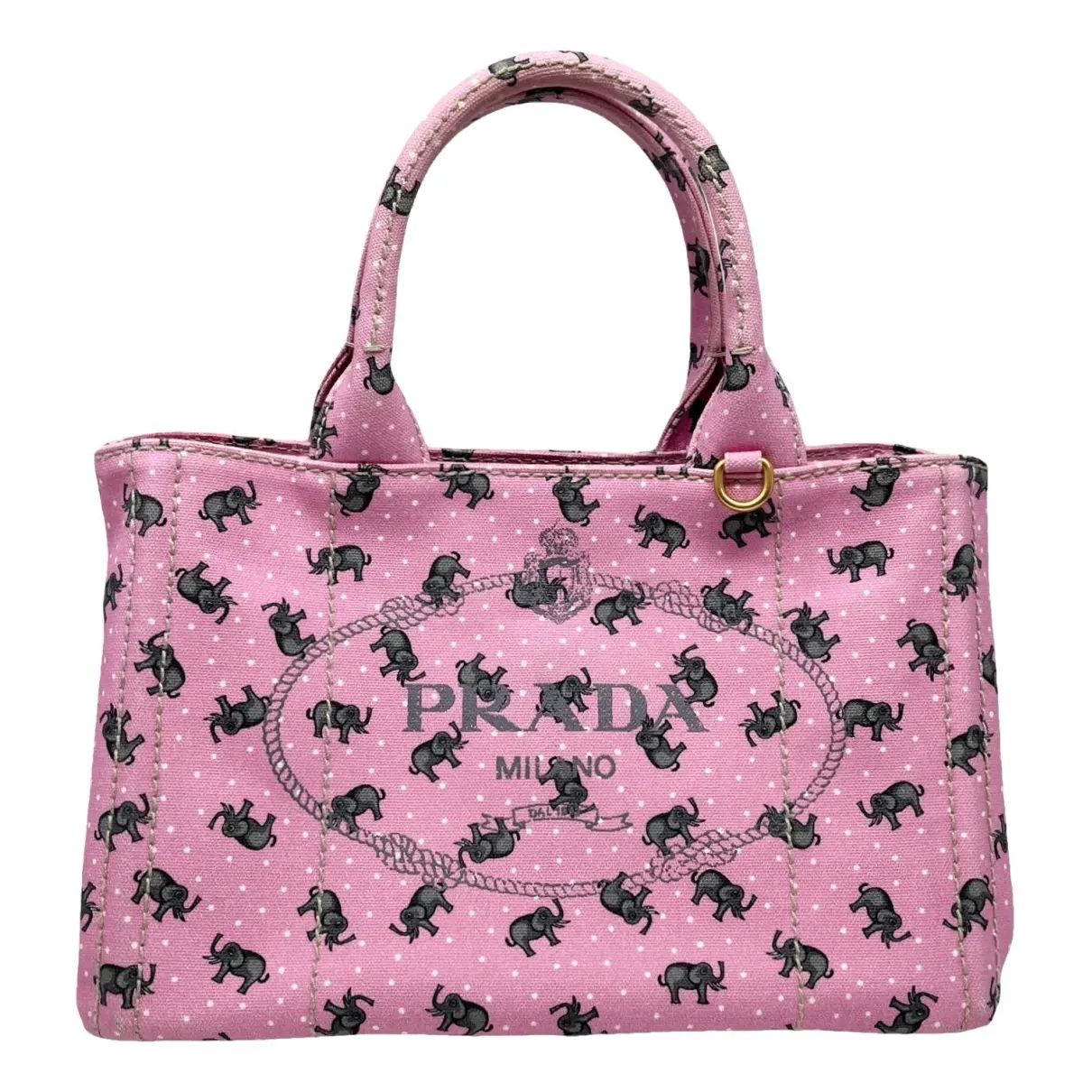 Prada Handtaschen aus Baumwolle - Rosa - 37498568 | Vestiaire Collective (Global)