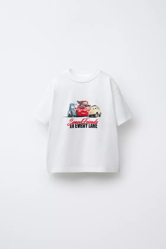 CARS RAYO MCQUEEN AND FRIENDS © DISNEY T-SHIRT | Zara UK