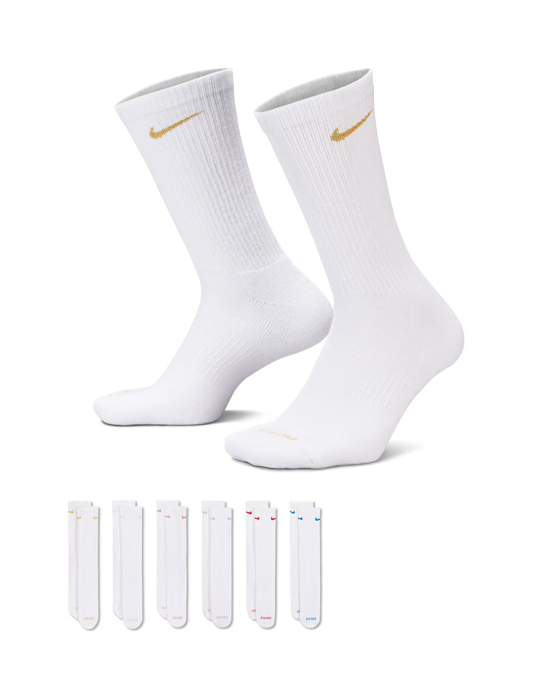 Nike Everyday Plus Cushioned Training Crew Socks (6 Pairs) | Nike (US)