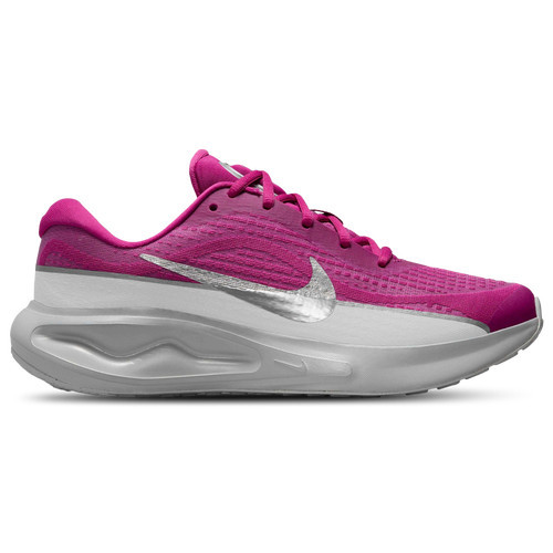 Nike Womens Nike Journey Run - Womens Running Shoes Hot Fuchsia/Metallic Silver/Wolf Grey Size 06.0 | Foot Locker (US)