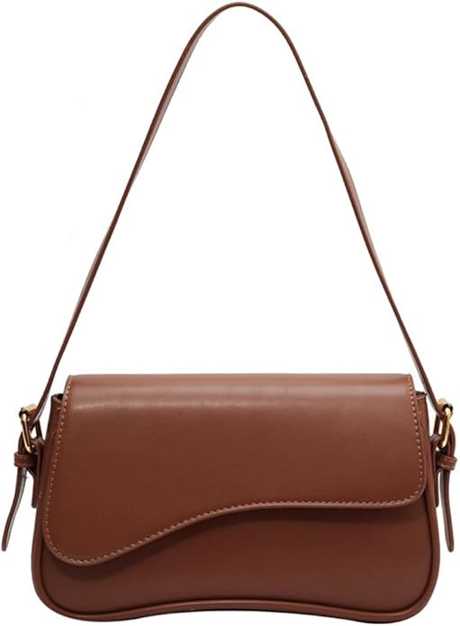 Shoulder Purses for Women, Trendy Purse Clutch Purse Handbag PU Leather Tote Bag Crossbody Bags | Amazon (US)