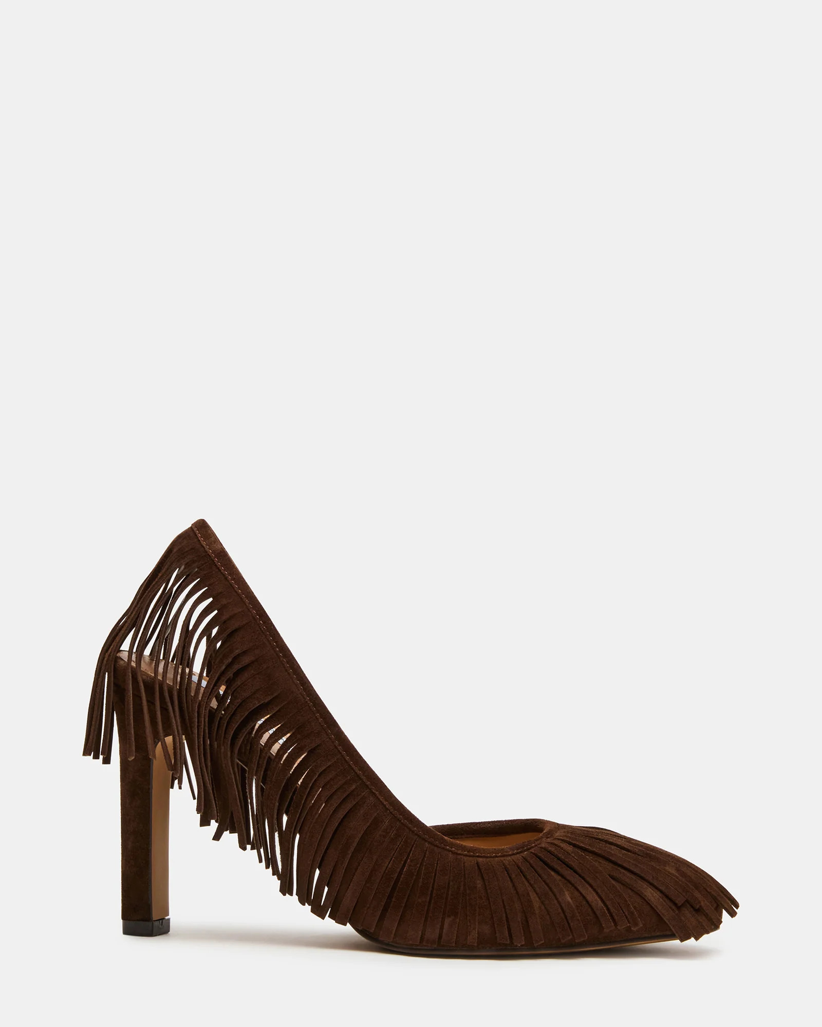 Steve Madden Women's Greer Western Heels - Brown Suede - Size 9 | Steve Madden (US)