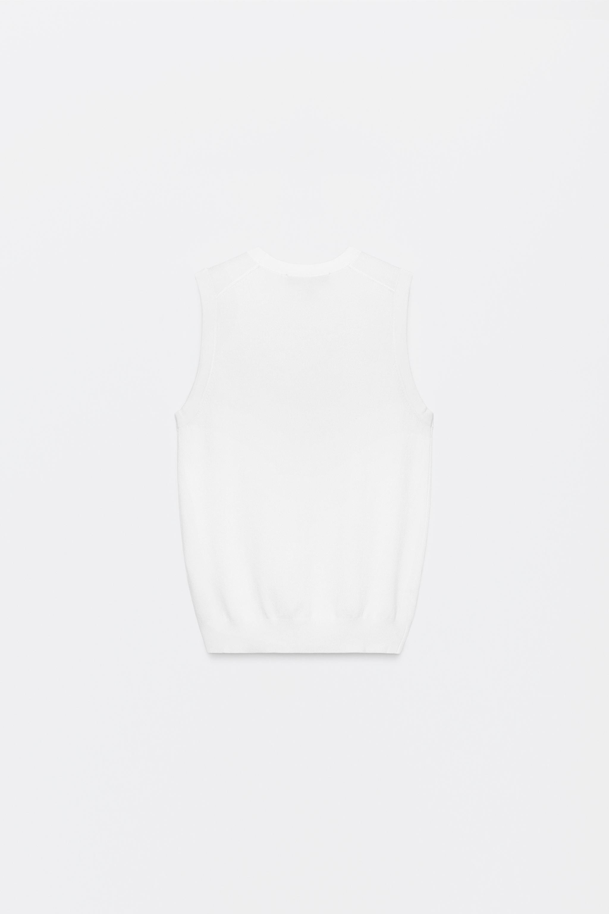 SLEEVELESS KNIT TOP | Zara US