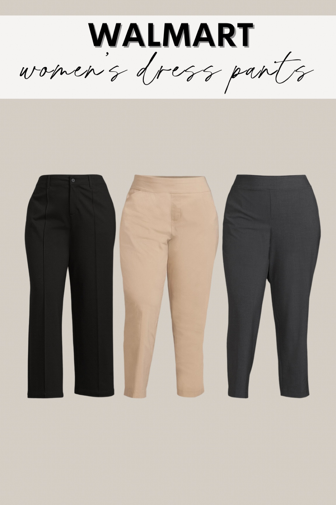 So excited to try on these Walmart plus size dress pants! I ordered a 24 petite in all three. Try on coming soon!


Plus size work wear, work outfits, Walmart fashion, plus size work pants, plus size dress pants 

#LTKfindsunder50 #LTKstyletip #LTKplussize