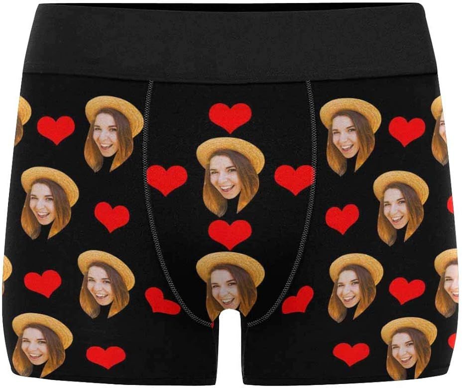 Custom Face Boxers Personalized Face Boxer for Men | Amazon (US)