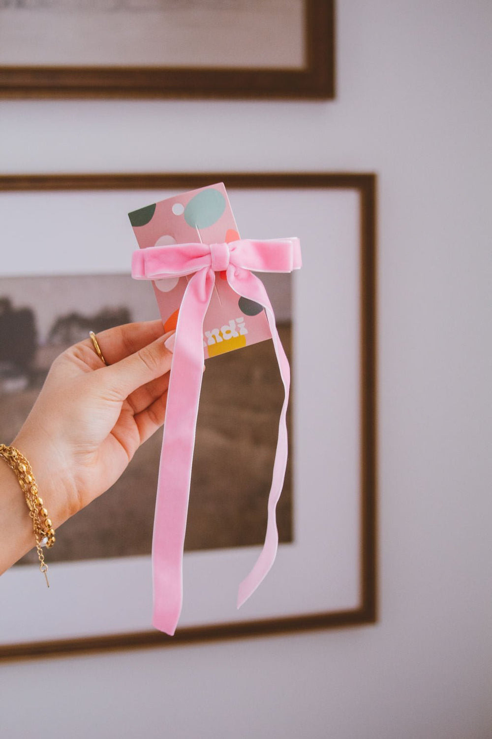 Velvet Double Bow Barrette | Shop Andi