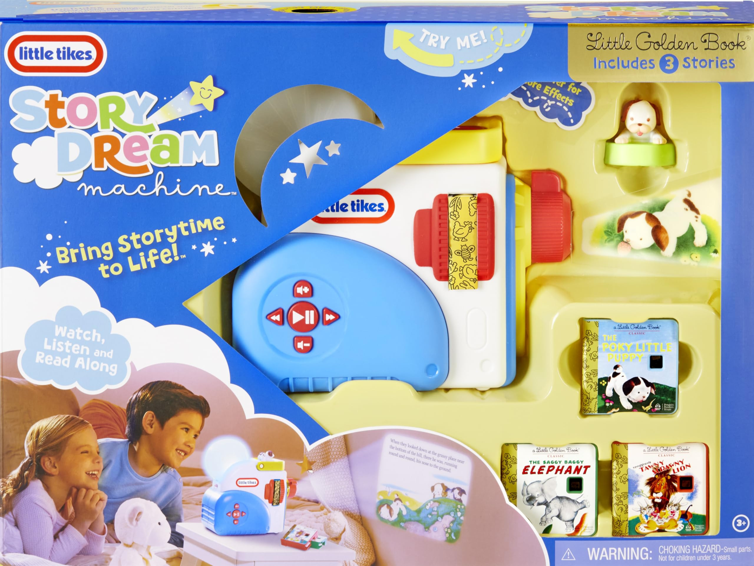 Little Tikes Story Dream Machine Starter Set, Storytime, Books, Little Golden Book, Audio Play, T... | Amazon (US)