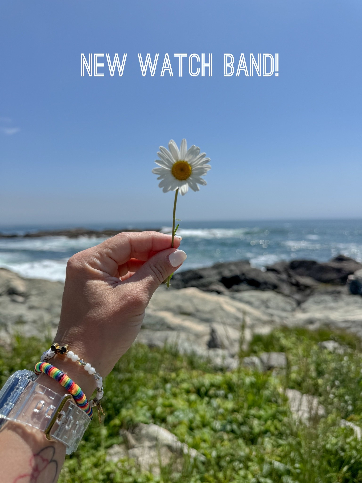 Bumming around Newport and it was my first day with this new clear Apple Watch band. Loved it, from Amazon.

#LTKdayinmylife #LTKOver40