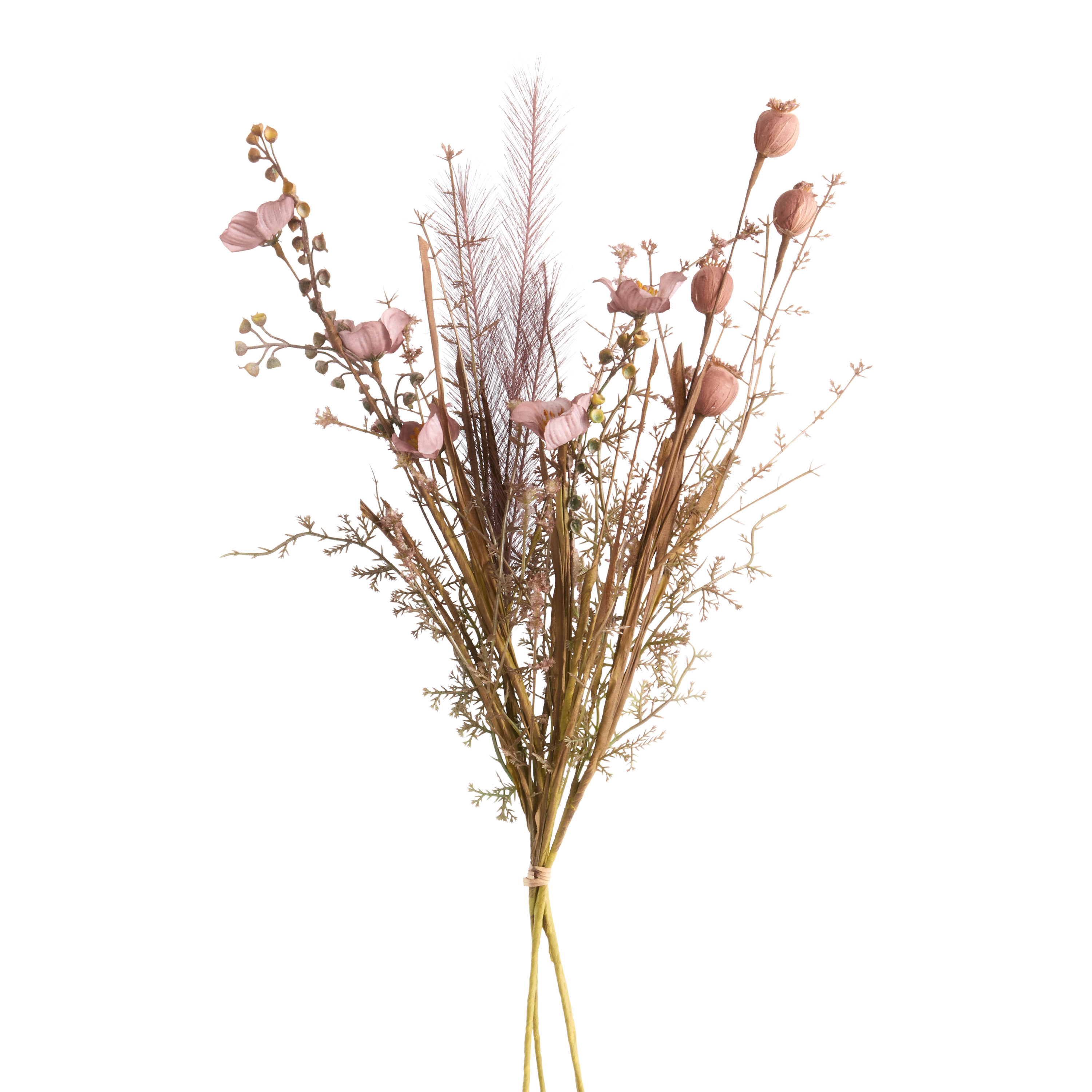 Purple Faux Pods and Blossoms Bunch | World Market