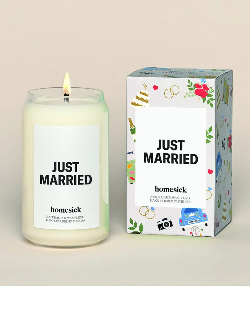 homesick Just Married Scented Candle | Shop Simon
