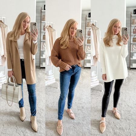 Casual thanksgiving outfit ideas // neutral fall outfits. These skinny jeans are stretchy and comfortable to wear all day long. 

Spanx faux leather leggings on sale with code AMANDAJOHNXSPANX (10% off) 


#LTKSeasonal
