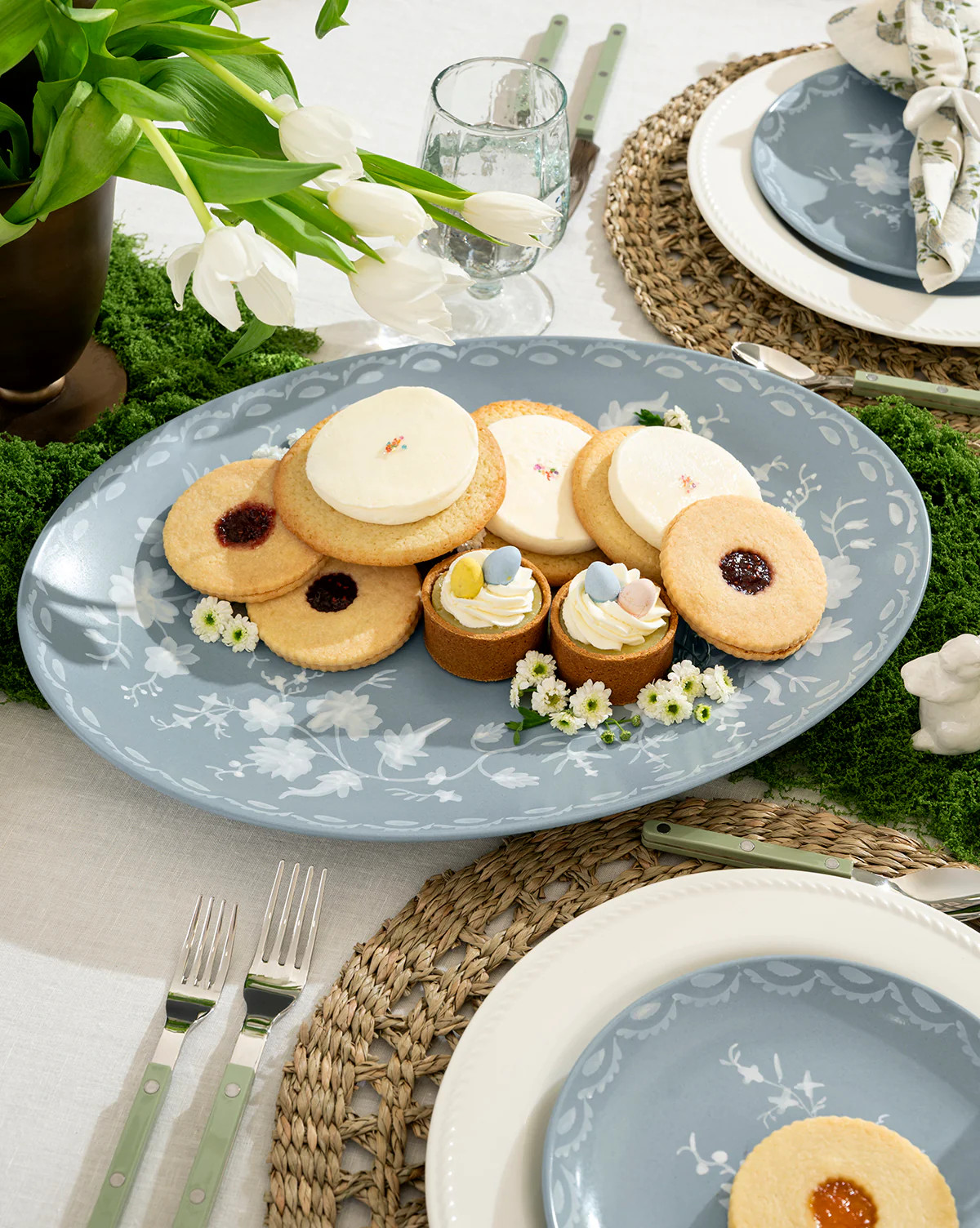 Meadowlark Hand-Painted Serving Platter | McGee & Co. (US)