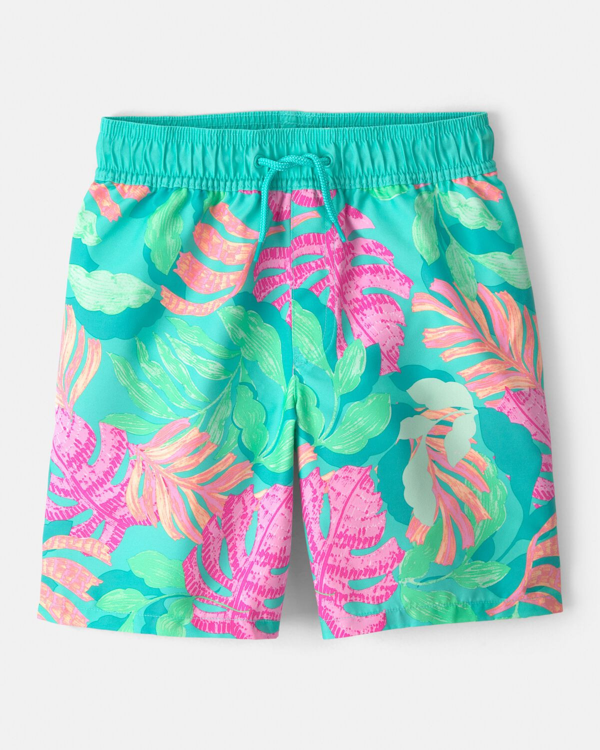 Boys Tropical Swim Trunks - Teal | Carter's Inc