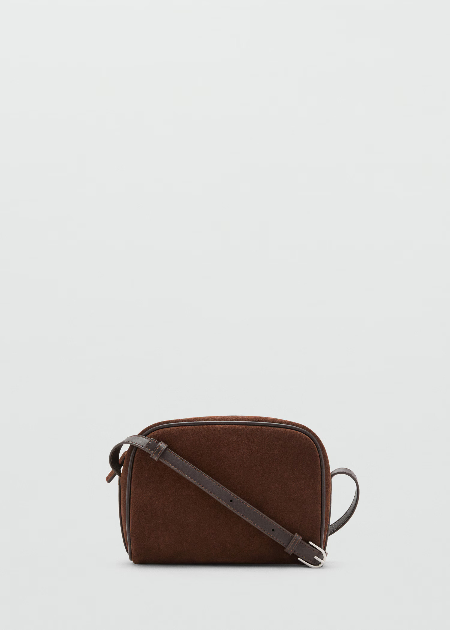 Suede leather shoulder bag | Mango (US/MX/AU)