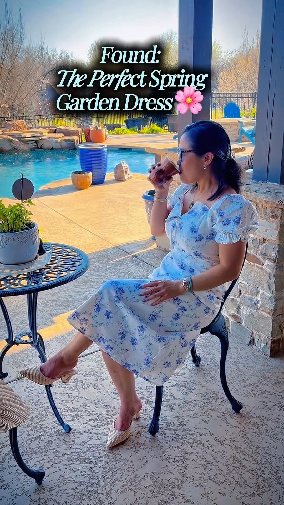 

The "Do-It-All" Dress 🌿 
Calling all my fellow garden mamas! I’ve finally found a dress that’s as functional as it is pretty. It offers great coverage, a modest midi length, and pockets for your phone (or extra seed packets!). It reminds me so much of a boutique find from LoveShackFancy.
#GardenStyle #MomFashion #SpringOutfit

#LTKootd #LTKOver40 #LTKPetite